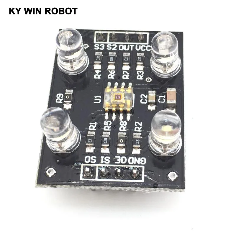 Датчик распознавания цвета TCS230 TCS3200 модуль для Arduino|sensor color|sensor sensorsensor module |
