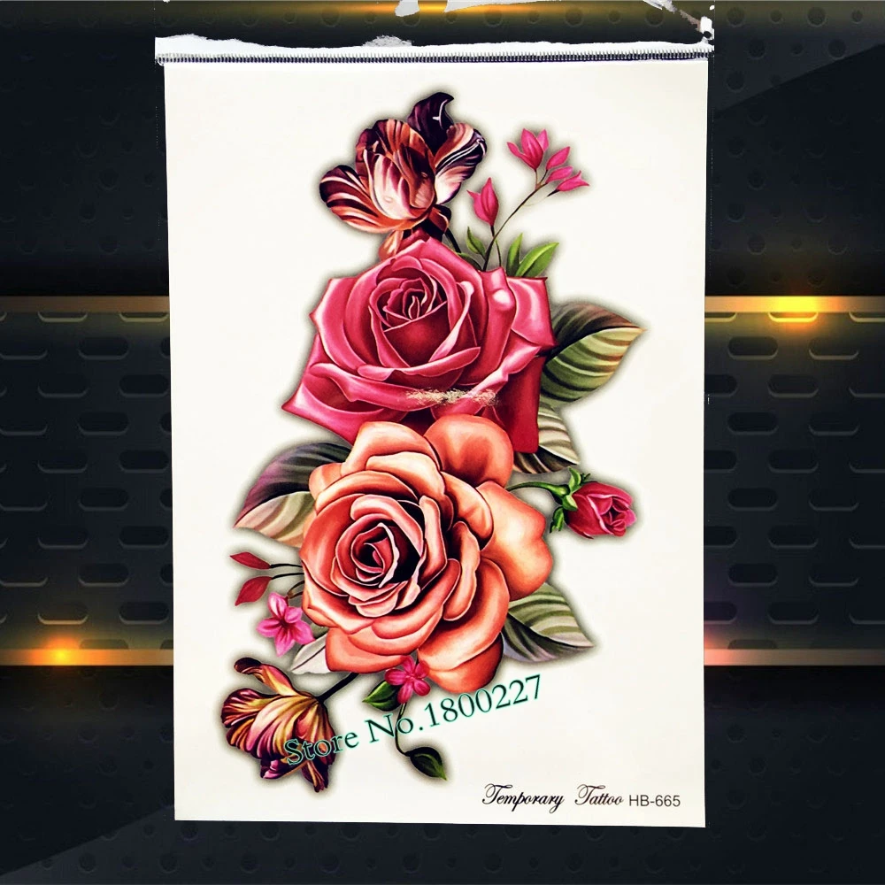 Бессмертный монахиня Временные татуировки Eternal Glory конструкции Для женщин