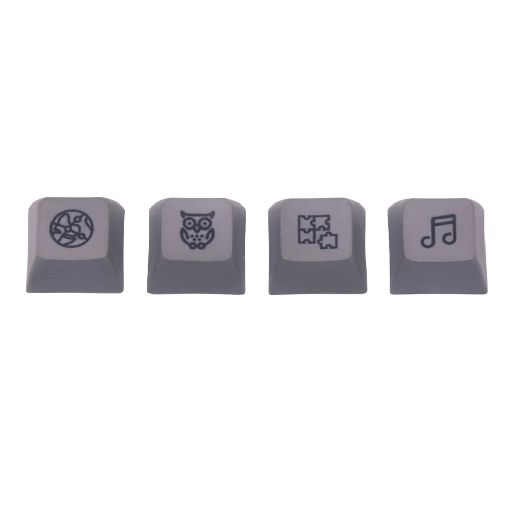 Ретро серый DSA keycap Dye sub 108 клавиш для Механическая клавиатура cherry mx|Клавиатуры| |