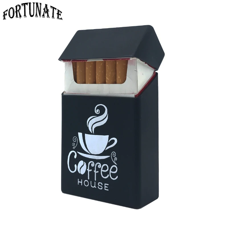 Новая чашка торты стиль черный держать 20 силиконовый портсигар Модный чехол