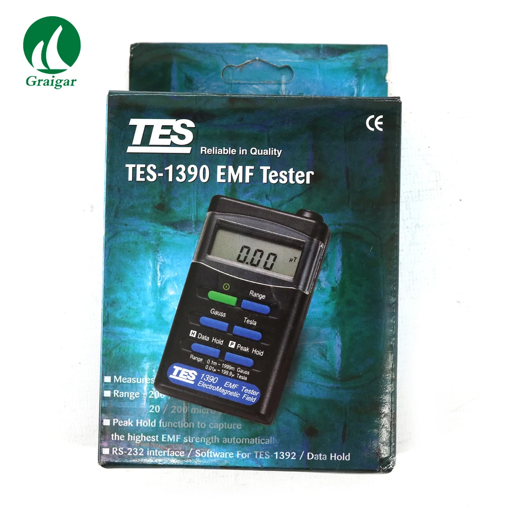 TES 1390 EMF тестер электромагнитного поля|Детекторы электромагнитной радиации| |