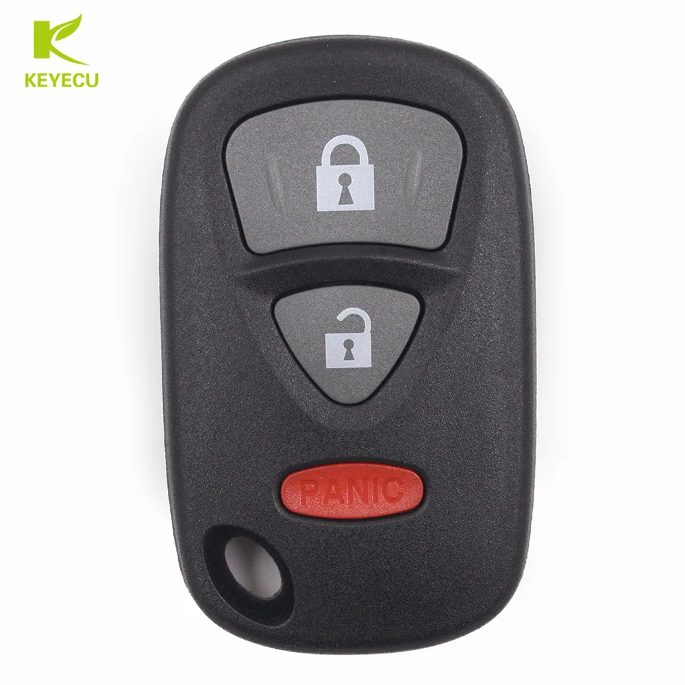 KEYECU сменный чехол для ключей с дистанционным управлением Fob 2 + 1 кнопка Suzuki