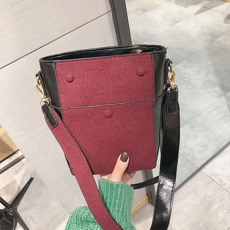 Женские сумки через плечо из искусственной кожи для девочек bolsas femininas сумка-мешок