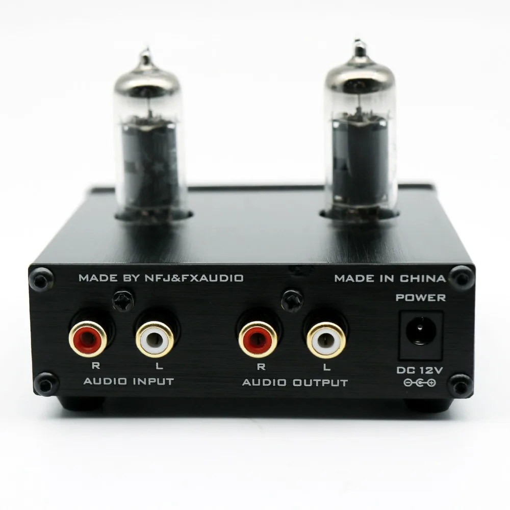 FX AUDIO трубка 00 bile preamp TUBE amplifie 6k4 tube Mini HiFi домашний Предварительный усилитель DC 12V с