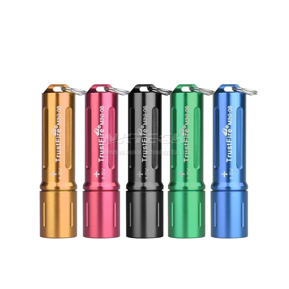 TrustFire MINI 06 L1T2 577 светодиодный фонарик 7 5g брелок карманфонарь 90LM IPX4 с