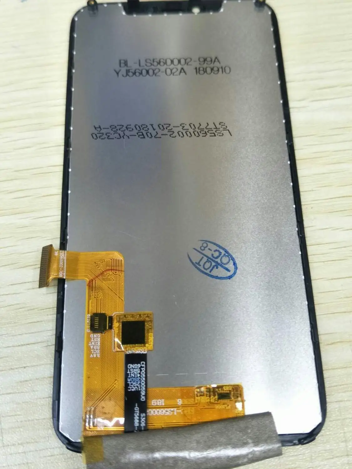 Сенсорный экран ЖК дисплей Стекло Ассамблея FPC LS560002 70B CFP0550059VO S306 для Китая клон MTK