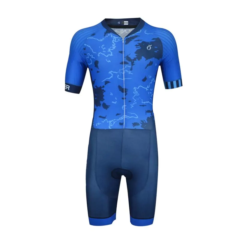 

2021 Pro Team Triathlon Suit Men Cycling Clothing Skinsuit Jumpsuit Maillot Cycling Jersey Set Ropa Ciclismo Bike Clothing