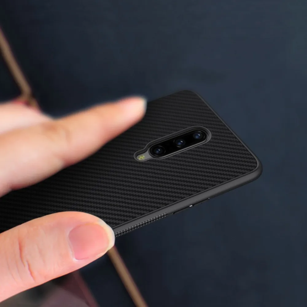Чехол для OnePlus 7 Pro чехол NILLKIN из углеродного синтетического волокна Пластиковая