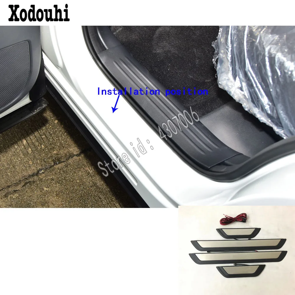 Для Mazda CX 5 CX5 2nd Gen 2017 2018 2019 2020 автомобильный пластик и нержавеющая сталь педаль