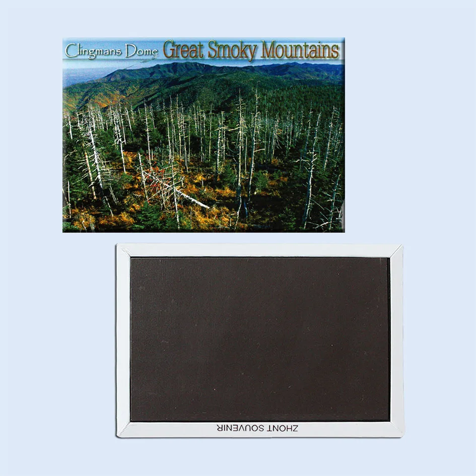 Clingmans купол большой дымчатые горы открытки магниты 21542 | Дом и сад