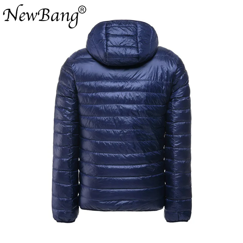 NewBang Plus 11XL 10XL 9XL Men's Down Jacket Ultra Light Down Jacket Men Windbreaker Feather Parka Man Winter Large Size Outwear