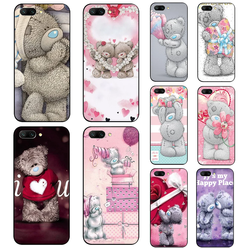 Мягкий силиконовый чехол для телефона Teddy Me To You Bear из ТПУ Huawei Y6 Prime Honor 6A 7A 7C 7X 8 8X 9 10