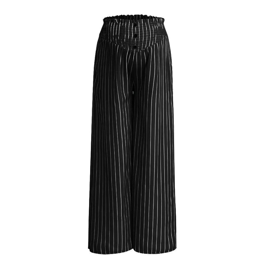 Женские однотонные брюки для беременных с эластичной резинкой на талии широкие в