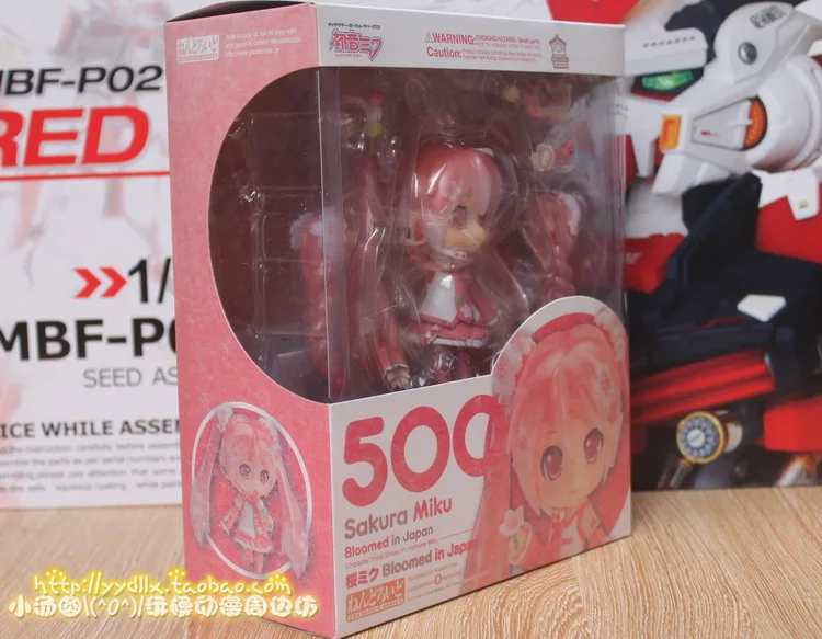 Новый Vocaloid Idol Sakura Hatsune Miku расцвел в Японии Nendoroid 500 # милая фигурка 10 см|hatsune miku|action
