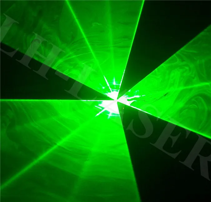 Лампа с зеленым лазером 500 МВт от lh laser для рождественской рекламы и логотипов|laser