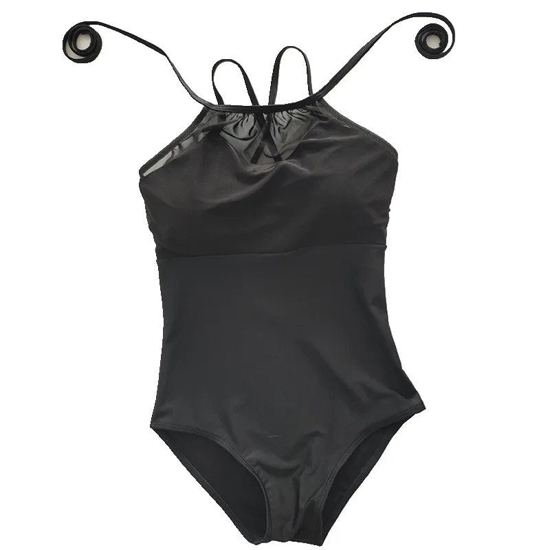 Slim Mujer Summer Swimwear Women Backless One Piece Swimsuit 2019 Solid Bathing Suits Bikini Padded Vintage Beachwear | Спорт и