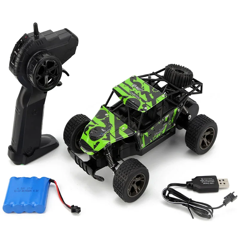 Радиоуправляемые машинки 1:18 Bigfoot машинка 2,4G с дистанционным управлением, электрическая модель внедорожника, игрушка RC drift, 700mah батарея, автомобиль, игрушки, подарок
