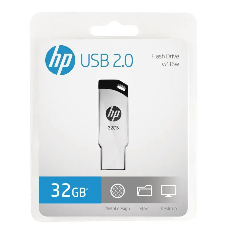 Оригинальный hp флэш-диск Флешка 32 Гб металлический накопитель карта памяти v236w Cle