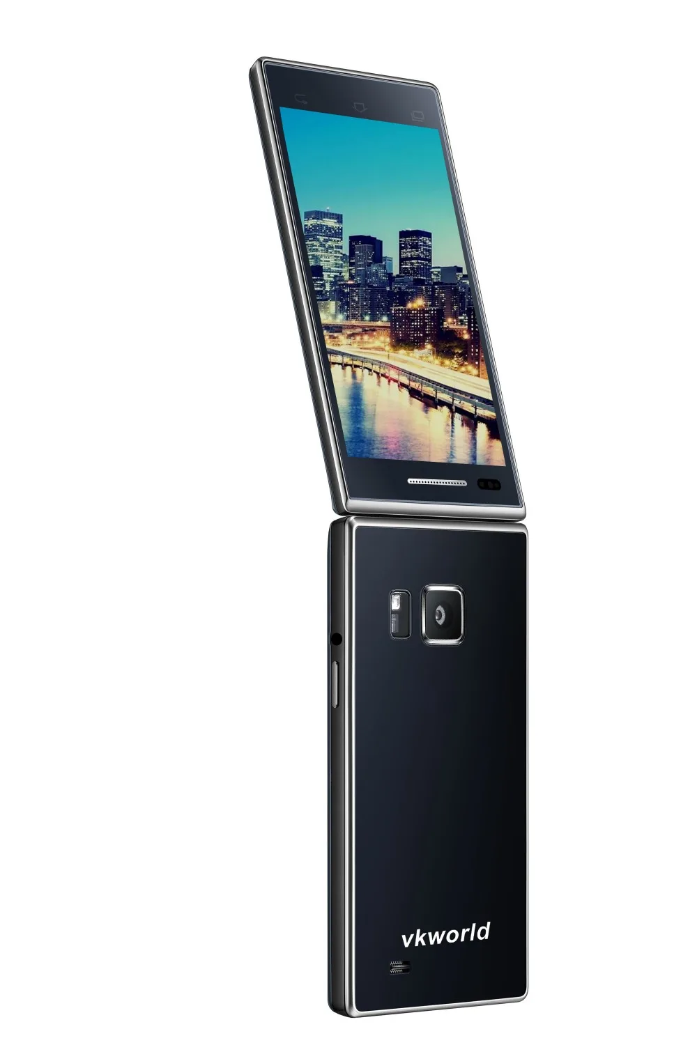 Оригинал VKworld T2 3 Г WCDMA Флип Мобильный Телефон 4.0 'ɺndroid 5.1 MTK6580 Quad Core Dual SIM 1 RAM 8 ROM