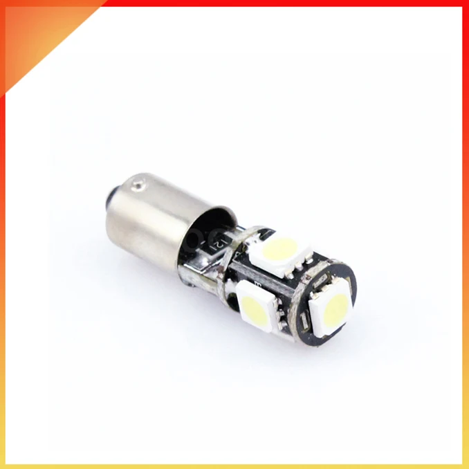 4X T4w T11 H6W BA9 BA9S Canbus безошибочный 5 smd 5050 светодиодный автомобильный клиновидный