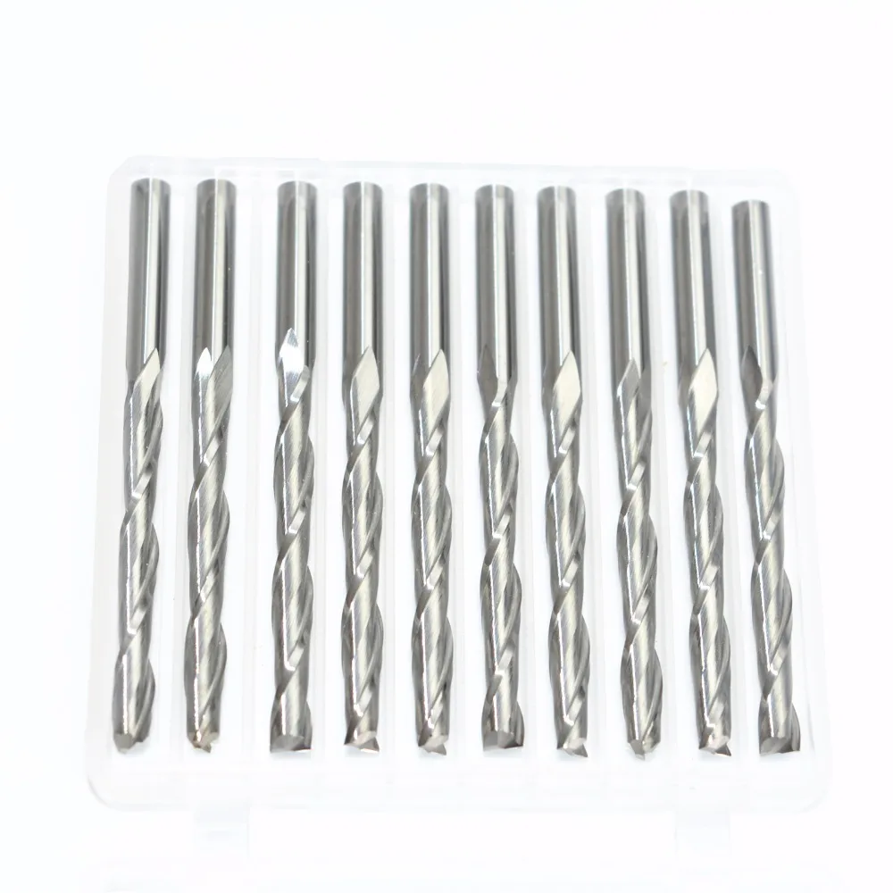 Фреза твердосплавная с 2 канавками 3 175 мм х 28 10 шт. |