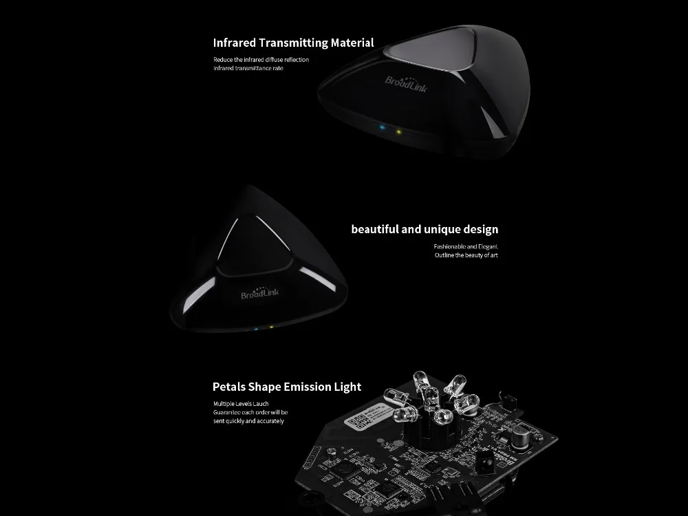 BroadLink RM Pro+ WiFi умный домашний концентратор, IR RF все в одном Автоматизация обучения универсальный пульт дистанционного управления совместим с Alexa