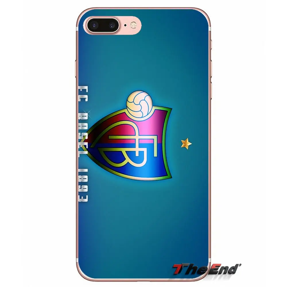 Чехол для телефона FC Basel Soccer Football с логотипом iPhone X 4 4S 5 5S 5C SE 6 6S 7 8 Plus Samsung Galaxy J1 J3 J5 J7