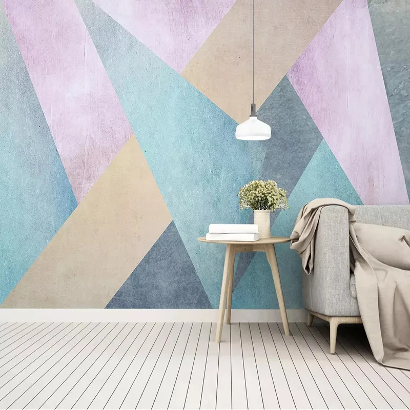 

Custom Photo Wallpaper 3D Personality Abstract Geometric Murals Living Room TV Sofa Bedroom Background Wall Painting Home Decor