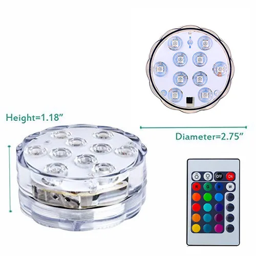 1 шт. подводный водонепроницаемый светодиод! Ледяные скульптуры Украшение