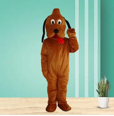 6 Dog Mascot Costumes Donald Duck Pluto And Goofy Mascot Fancy Dress Performance Prop Adult Size - Color: 6