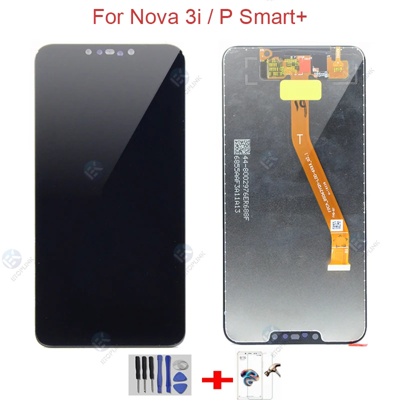 ETOPLINK для Huawei NOVA 3i ЖК-дисплей Wihth рамка P Smart Plus смарт + ЖК-экран дигитайзер сборка