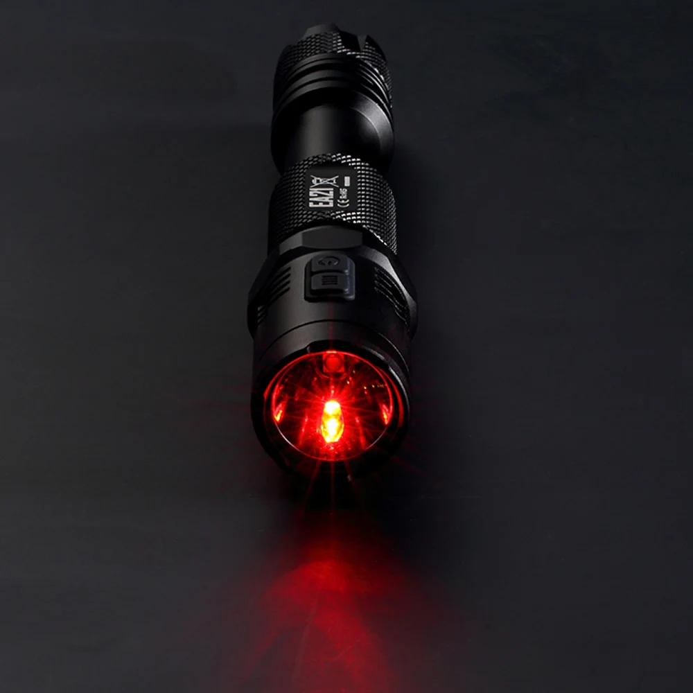 2020 NITECORE EA21 CREE светодиодный фонарик белый красный 167 метров расстояние