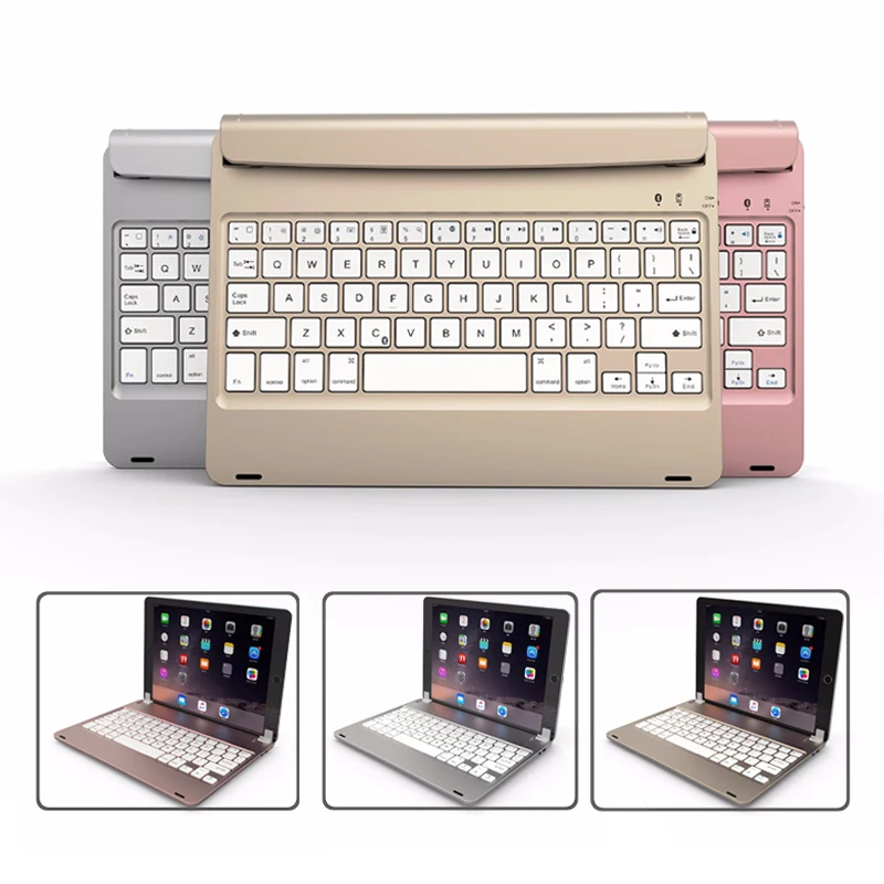 Новинка для iPad 9 7 2018 2017 планшет Беспроводная Bluetooth клавиатура подставка чехол Pro Air