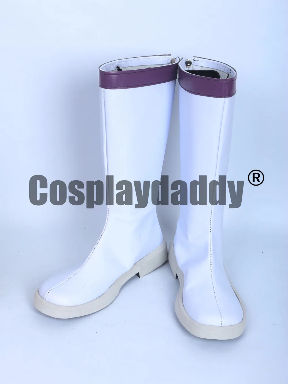 

Fairy Tail Lucy Heartfilia White Anime Party Cosplay Boots Shoes S008