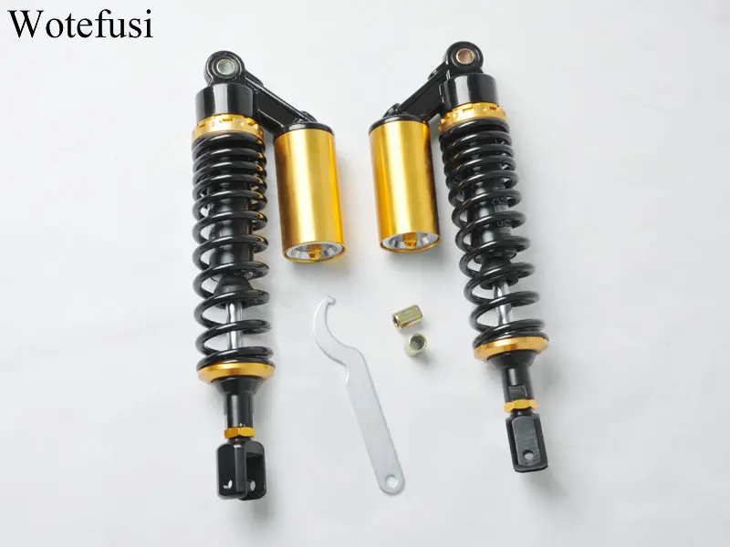 

Wotefusi 3.5" 340mm Pair Air Shock Absorber For Honda CB750 CB 750 CB 250 350 400 High Quality [PA78]