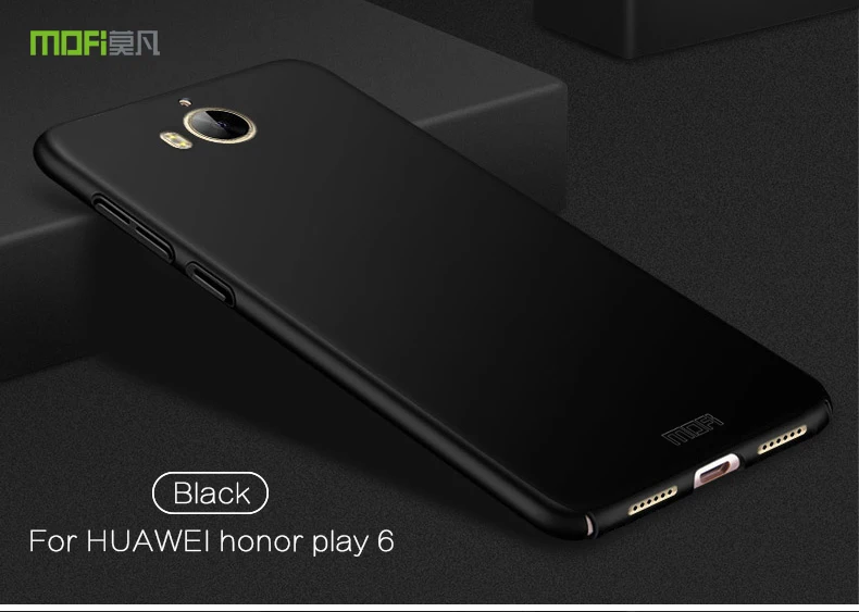 MOFi классический матовый ПК Жесткий задний защитный чехол для телефона Huawei Y5 2017 Y6 |