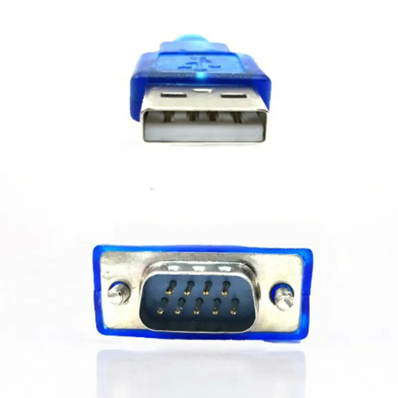 Горячая Распродажа USB в RS232 последовательный порт 9-контактный Мужской кабель COM