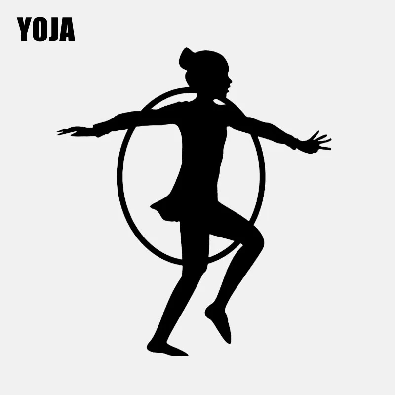 YOJA 44 см * 49 1 Танцевальная йога гимнастика ПВХ Декор Настенная Наклейка гостиная