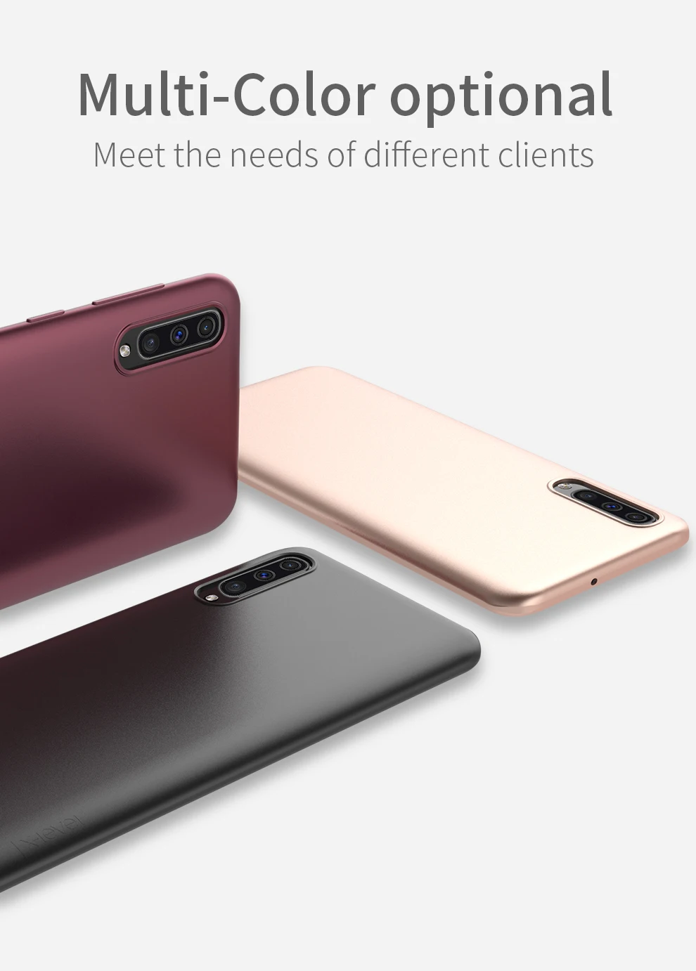 Силиконовый чехол для samsung Galaxy a10 a20 a40 a80 90, Ультратонкий матовый чехол из мягкого ТПУ для задней панели телефона samsung a30 50 a70, чехол