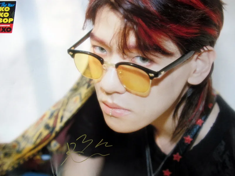 Предпродажа подписанный на EXO с автографом 4 й альбом военный CD + постер Kpop новая