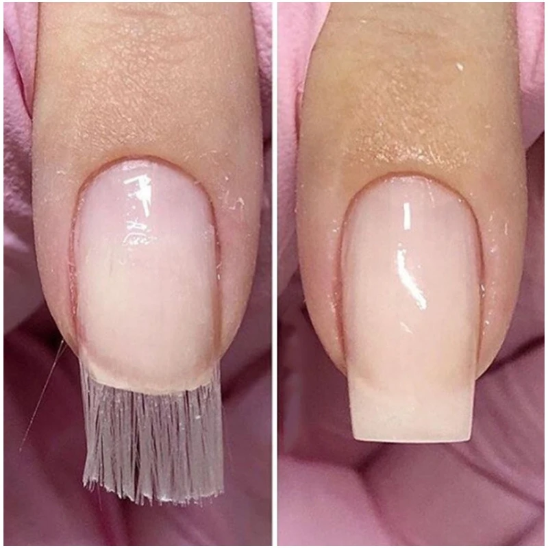 10 шт./упак. Форма для ногтей Fibernails акриловые наконечники стекловолокно набор