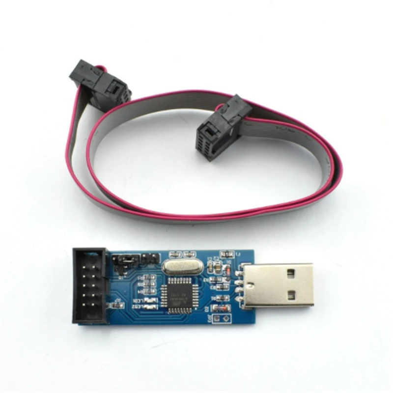 Shenzhenmaker AVR программист ISP USBASP Downloader USBISP Скачать кабеля 10 Булавки кабель USB