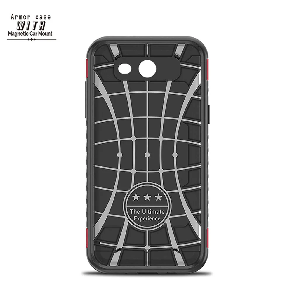 Армированный чехол Brave с магнитным креплением и слотом для карт Samsung Galaxy J3 2017/J3 Luna