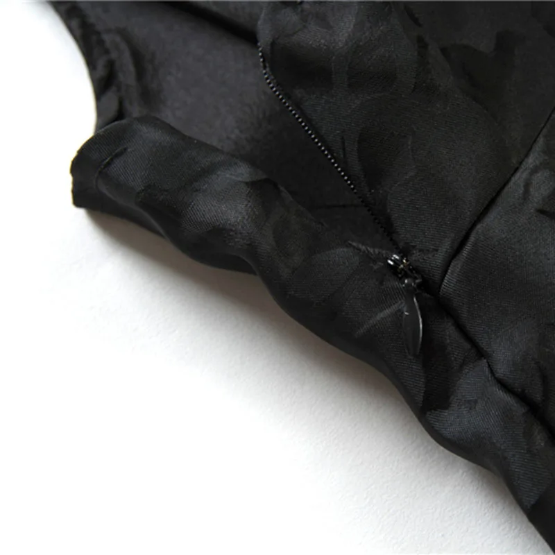 Кружевное платье без рукавов из органзы женское летнее Ассиметричное с высоким