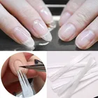 Fulljion набор акриловых насадок для наращивания ногтей, 1 упаковка, Набор насадок из стекловолокна для наращивания ногтей, гелевые наконечники для наращивания ногтей