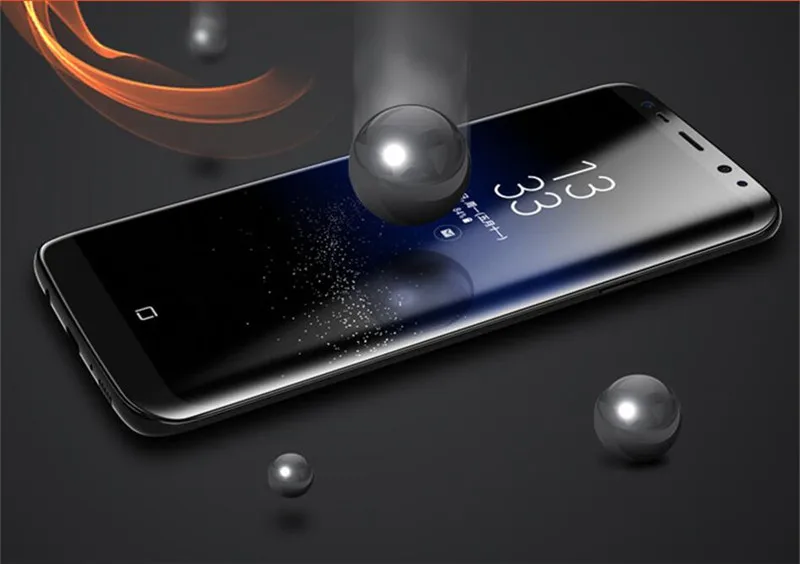 200 шт./лот 3D изогнутое полное покрытие 9H закаленное стекло для Samsung Galaxy Note 8