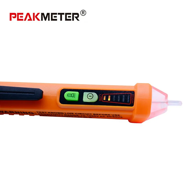 PEAKMETER PM8908C Бесконтактный измеритель напряжения 12 1000 В переменного тока со