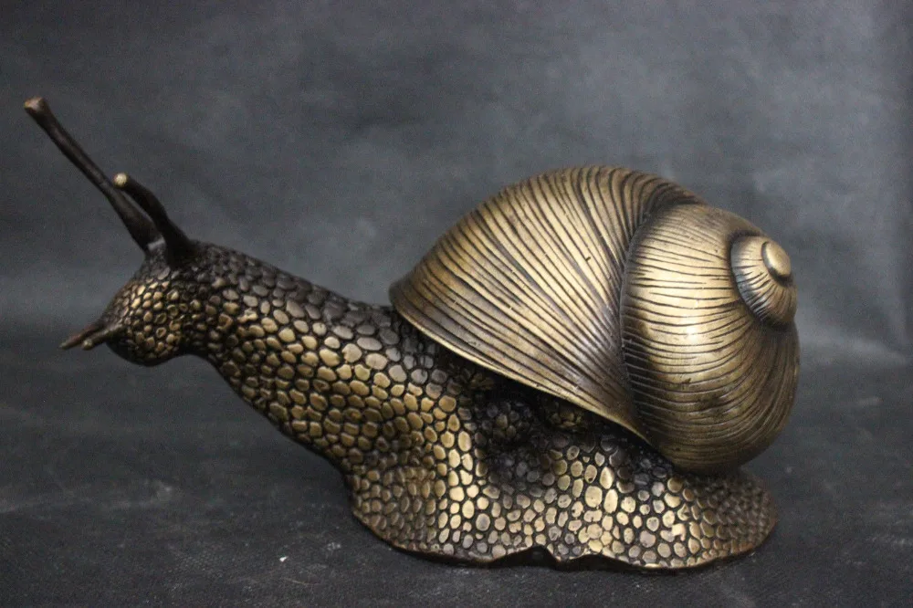 Старинная древняя китайская культура народная медная Бронзовая статуя