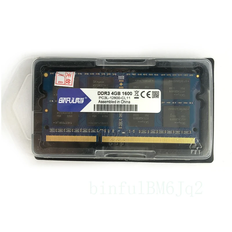 Абсолютно новая герметичная оперативная память SODIMM DDR3 1066 МГц/1333 МГц/1600 МГц 4 Гб PC3-8500S/10600 s/12800 S для ноутбуков, полностью совместимая