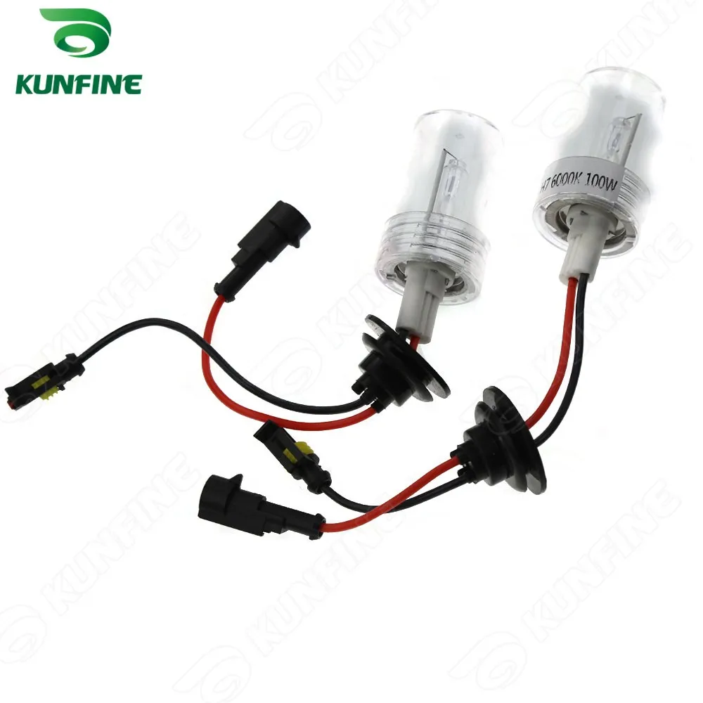 12 В/100 Вт HID конверсионный ксеноновый комплект H1/H3/H4 одна лампа/H7/H8/H11/D2S/C/R/9005/9006 Авто